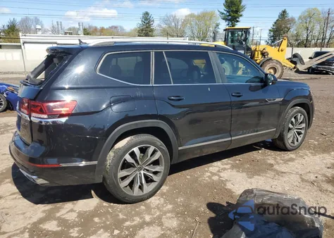 2021 Volkswagen Atlas Sel R-Line from USA, damaged, VIN 1V2SR2CA3MC601341
